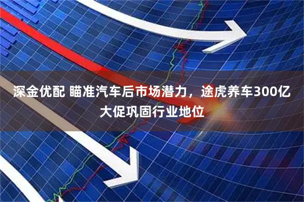 深金优配 瞄准汽车后市场潜力，途虎养车300亿大促巩固行业地位
