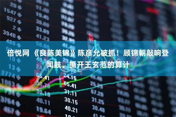 倍悦网 《良陈美锦》陈彦允被抓！顾锦朝敲响登闻鼓，撕开王玄范的算计
